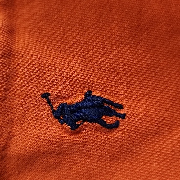 Polo by Ralph Lauren Orange Pocket Tee Sz XL - Picture 2 of 6